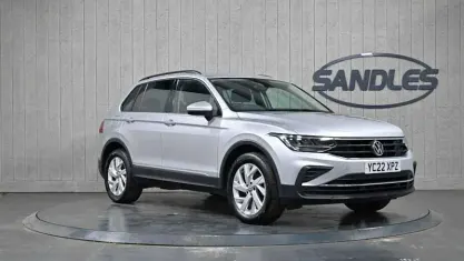 Used VW Tiguan S 150 HP (110 kW) 2022 Silver SUV
