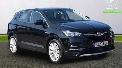 Used Vauxhall Grandland X Elite 131 HP (96 kW) 2020 Black SUV