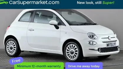 Używany Fiat 500 69 KM (50 kW) 2023 Biały Hatchback