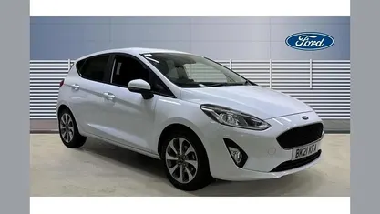 White Used 2021 Ford Fiesta Trend Hatchback | £9,689 (Good price)