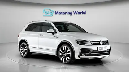 Used VW Tiguan R-line 150 HP (110 kW) 2018 White SUV