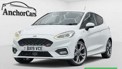 Używany Ford Fiesta ST-Line X 125 KM (91 kW) 2019 Biały Hatchback