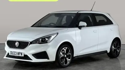 Used MG MG3 Excite 106 HP (77 kW) 2023 White Hatchback