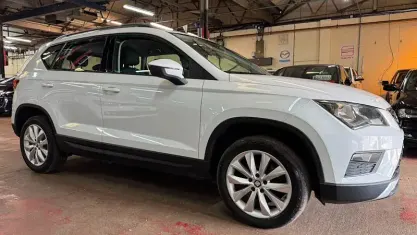 Used Seat Ateca Ecomotive 116 HP (85 kW) 2017 White SUV