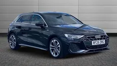 Mythos black New 2025 Audi A3 S-Line Hatchback | £28,695 (Fair price)