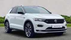 White Used 2021 VW T-Roc R-line SUV | £20,999 (Fair price)