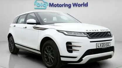 Used Land Rover Range Rover evoque R-Dynamic 182 HP (133 kW) 2020 White SUV