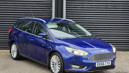 Blue Used 2016 Ford Focus Titanium X Estate | £5,995 (Fair price)