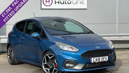 Used Ford Fiesta ST 200 HP (147 kW) 2018 Blue Hatchback