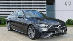 Grey Used 2023 Mercedes C300e AMG Line Premium Sedan | £34,169 (Fair price)