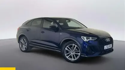 Used Audi Q3 Sportback Black Edition 150 HP (110 kW) 2022 Blue SUV