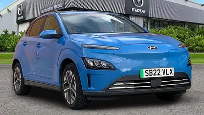 Used Hyundai Kona Premium 150 kW (204 HP) 2022 Blue SUV