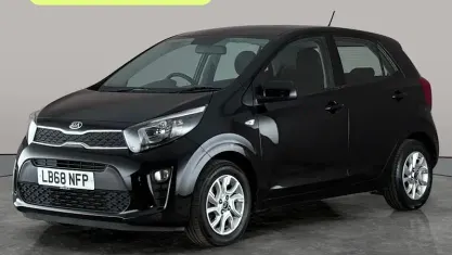 Used Kia Picanto 67 HP (49 kW) 2019 Black Hatchback