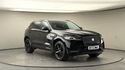 Used Jaguar F-Pace R-Dynamic 204 HP (150 kW) 2022 Santorini black SUV