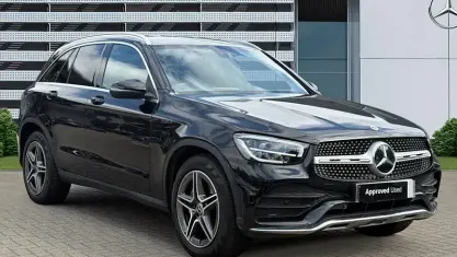 Used Mercedes GLC220 AMG line 194 HP (142 kW) 2021 Black SUV