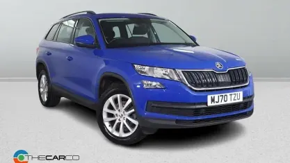 Used Skoda Kodiaq SE 150 HP (110 kW) 2019 Blue SUV