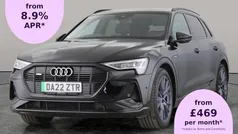 Black Used 2022 Audi e-tron Black Edition SUV | £30,238 (Fair price)