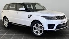 White Used 2021 Land Rover Range Rover Sport HSE SUV | £30,995 (Super price)