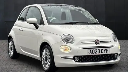 White Used 2023 Fiat 500 Hatchback | £9,060 (Fair price)