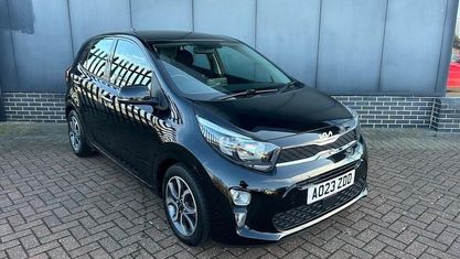 Gebraucht Kia Picanto 67 PS (49 kW) 2023 Schwarz Kleinwagen