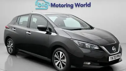 Used Nissan Leaf Acenta 110 kW (150 HP) 2020 Black Hatchback