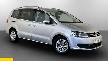 Silver Used 2021 VW Sharan SE MPV | £16,695 (Fair price)