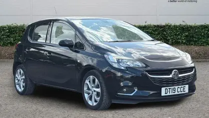 Used Vauxhall Corsa SRi 90 HP (66 kW) 2019 Black Hatchback