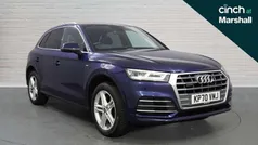 Blue Used 2020 Audi Q5 S-Line SUV | £23,536 (Good price)