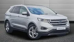 Silver Used 2017 Ford Edge Titanium SUV | £10,991 (Good price)