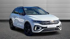 Pure white with black roof New 2025 VW T-Roc Black Edition SUV | £31,595 (Fair price)