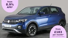 Blue Used 2021 VW T-Cross S SUV | £13,950 (Fair price)