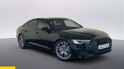 Used Audi A6 Black Edition 204 HP (150 kW) 2021 Black Sedan