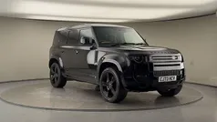 Santorini black Used 2024 Land Rover Defender HSE Dynamic SUV | £59,350 (Fair price)