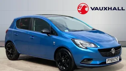 Used Vauxhall Corsa 90 HP (66 kW) 2019 Blue Hatchback