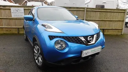 Used Nissan Juke Tekna 113 HP (83 kW) 2019 Blue SUV
