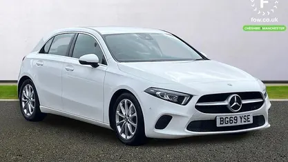 Used Mercedes A200 Executive 163 HP (119 kW) 2019 White Hatchback