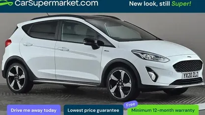 Used Ford Fiesta Active 101 HP (74 kW) 2019 White Hatchback