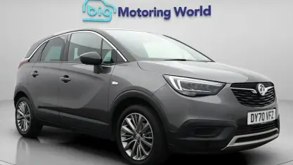 Used Vauxhall Crossland X SRi 83 HP (61 kW) 2020 Grey SUV