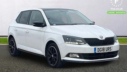 Begagnad Skoda Fabia Monte Carlo 95 HK (69 kW) 2018 Vit Halvkombi
