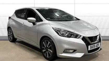 Silver Used 2019 Nissan Micra N-Connecta Hatchback | £7,777 (Fair price)