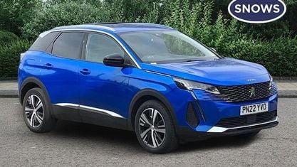 Używany Peugeot 3008 Allure Premium 131 KM (96 kW) 2022 Niebieski SUV