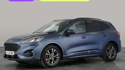 Usado Ford Kuga ST-Line 120 HP (88 kW) 2021 Azul SUV