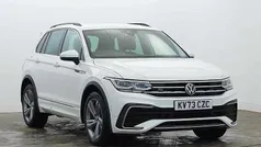 Pure white Used 2023 VW Tiguan R-line Edition SUV | £28,591 (Fair price)