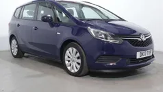 Blue Used 2017 Vauxhall Zafira Tourer Design Edition MPV | £9,500 (Fair price)