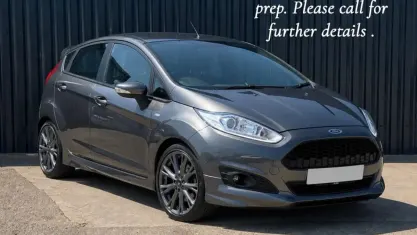 Begagnad Ford Fiesta ST-Line 125 HK (91 kW) 2016 Grå Halvkombi