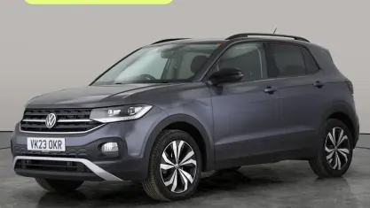 Used VW T-Cross Black Edition 110 HP (80 kW) 2023 Grey SUV