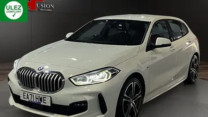 Used BMW 118 M Sport 136 HP (100 kW) 2021 White Hatchback