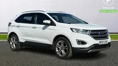 White Used 2017 Ford Edge Titanium SUV | £14,699 (Fair price)