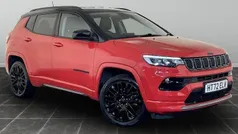 Red/black Used 2022 Jeep Compass SUV | £15,395 (Fair price)