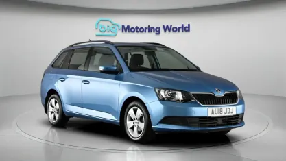 Gebraucht Skoda Fabia SE 95 PS (69 kW) 2018 Blau Kombi